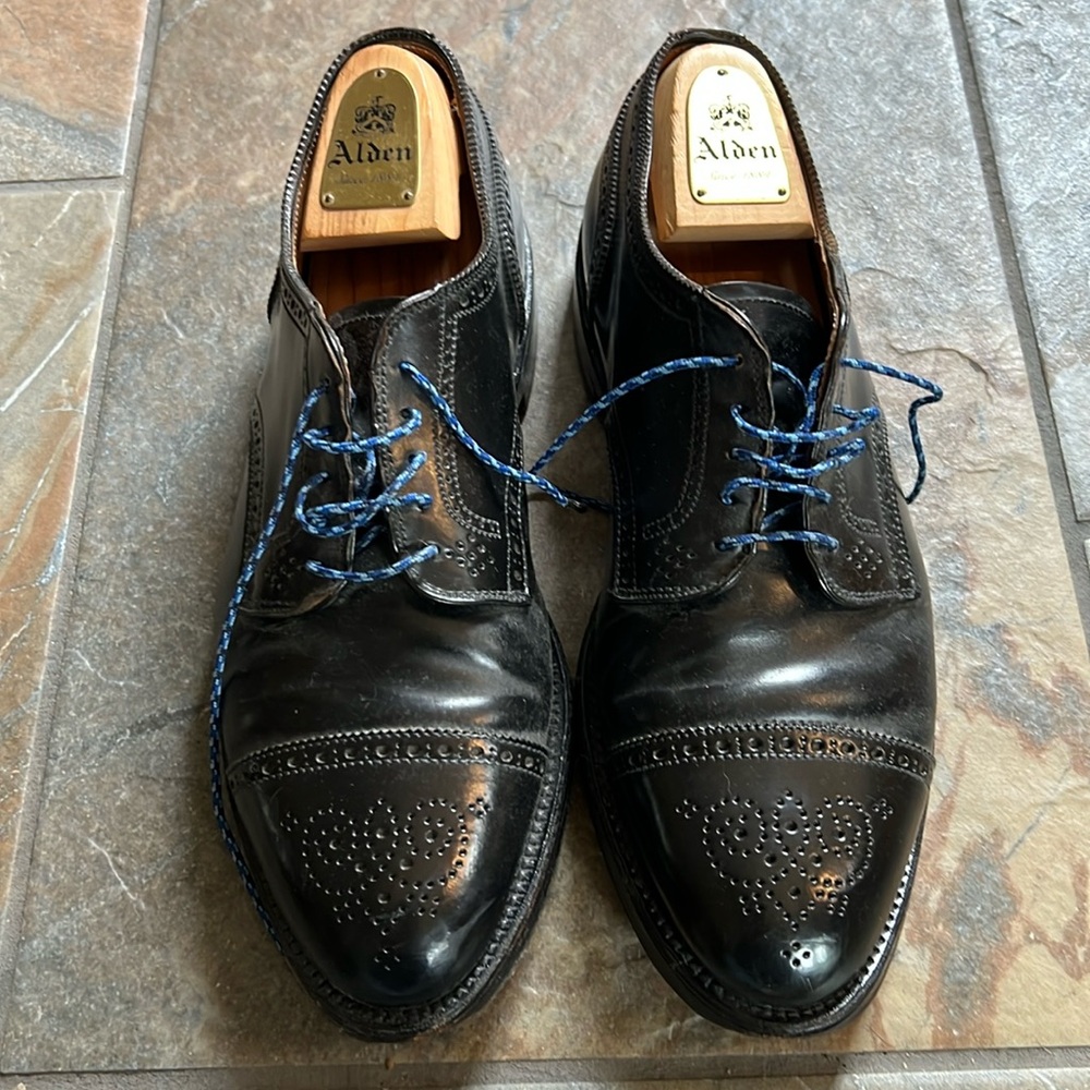 Men’s Black Alden Dress Lace-ups size 10